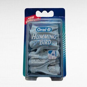 Oral B Hummingbird Flosser Head 15 Refills New In Box Floss Humming Bird